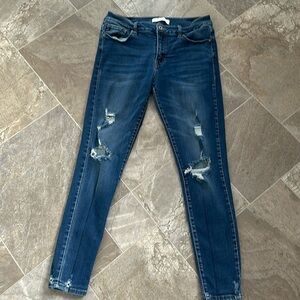 KanCan estilo 11/29 distressed, skinny, jean denim ladies #kc71520
